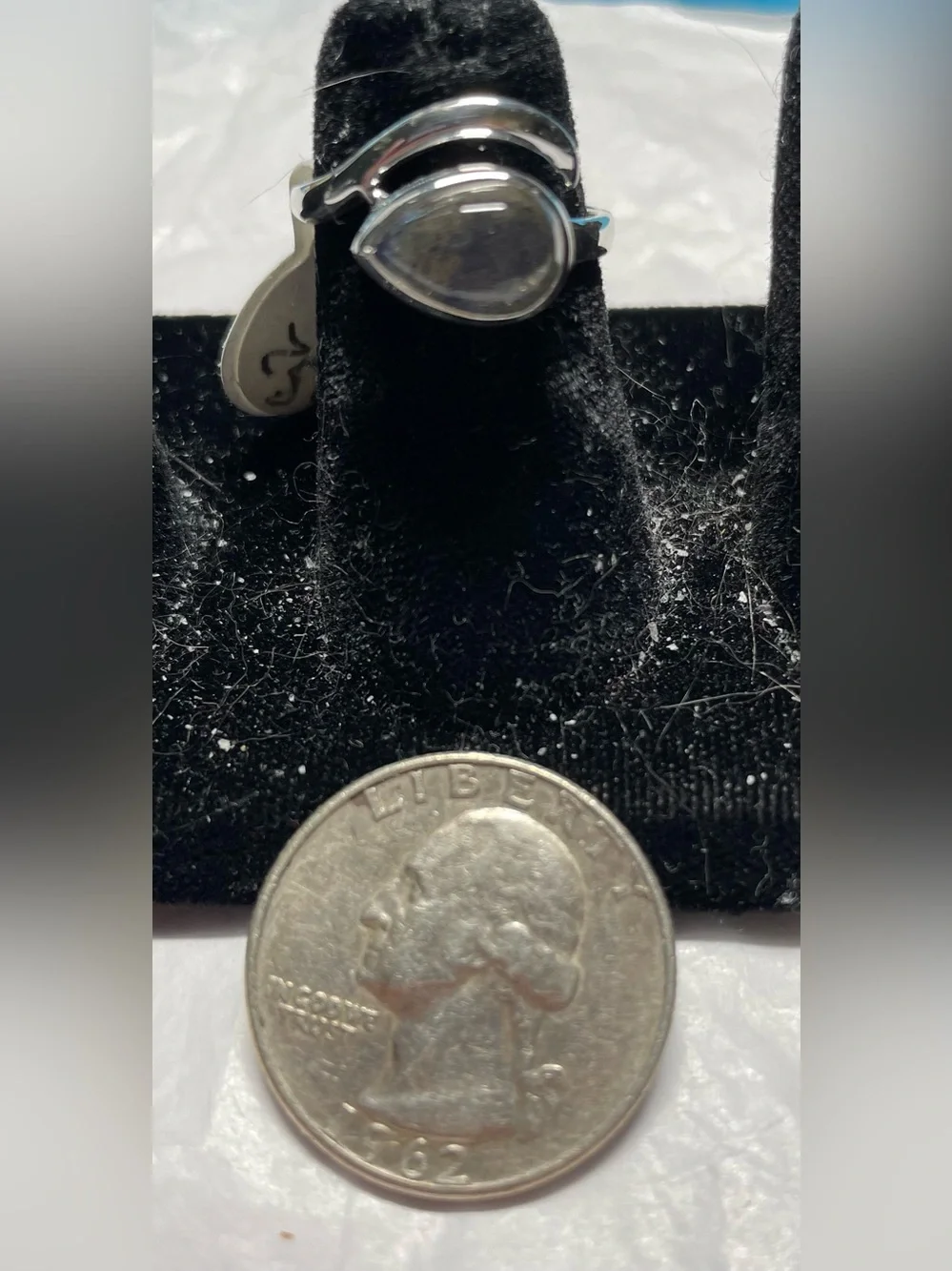 Labradorite ring